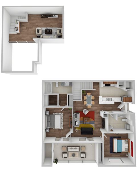 1761 Commons North Loop 1-3 Beds Apartment for Rent - Photo Gallery 30